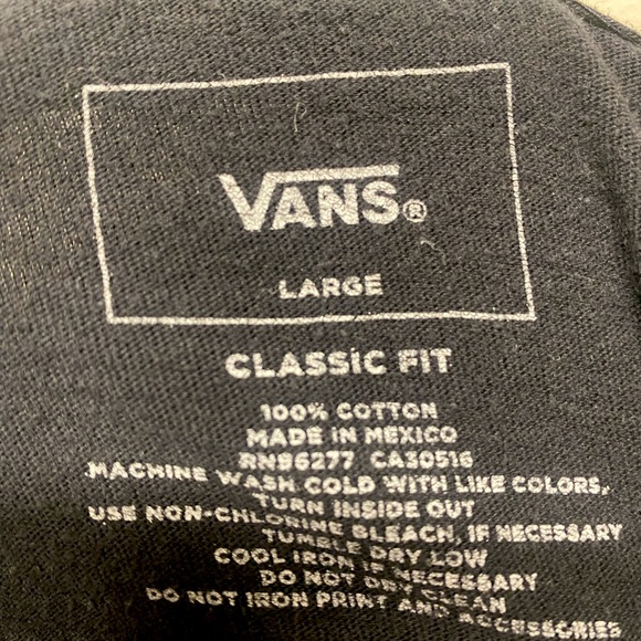 Mens Vans Long-Sleeve - Picture 6 of 6